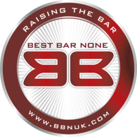 Display  national best bar none logo
