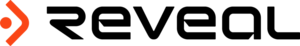 Display reveal logo  black red  rgb