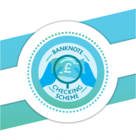 Display banknote checking scheme