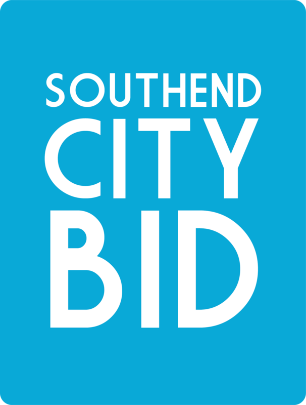Southend city bid logo  boxed    blue
