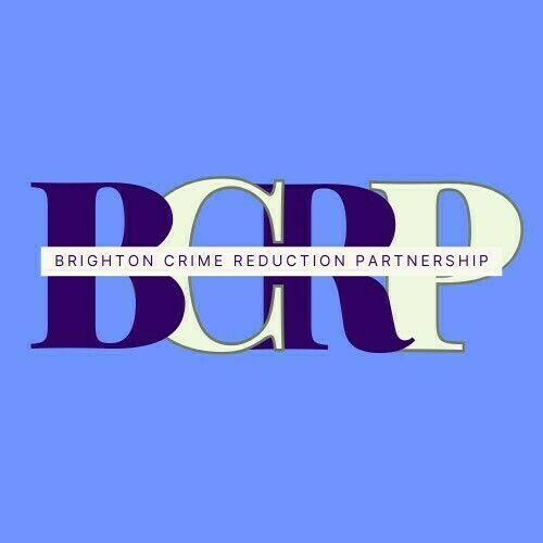 Brighton crime reduction partnership logo 2024
